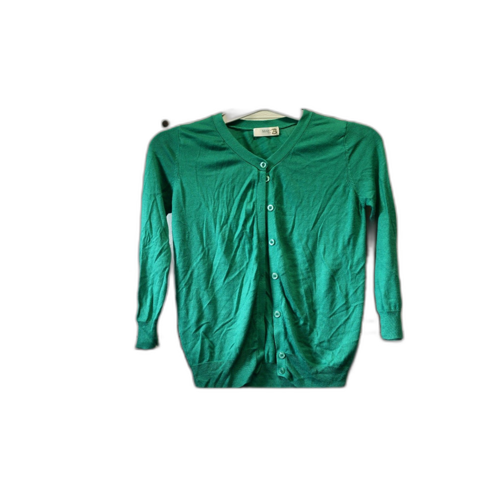 Mak b green Cardigan Size: Small